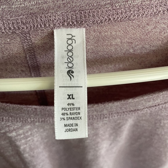 Ideology Purple Knotted long Sleeves Shirt Size XL - Picture 2 of 3